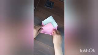 How to make an envelopeeasy envelope making [upl. by Ellatsyrc]