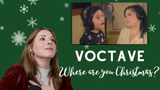 Danielle Marie Reacts to Voctave “Where are you Christmas” Day 2 Falalaidays [upl. by Ilellan380]