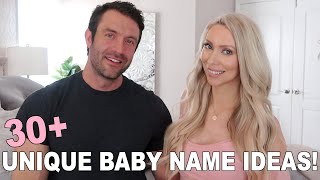 30 UNIQUE BABY NAME IDEAS Reacting to YOUR Suggestions [upl. by Towland]