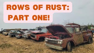 Missouri Junkyard Auction Out of the Woods Vintage Cars Trucks Tractors amp more 1950s 60s 70s [upl. by Gnuhn729]