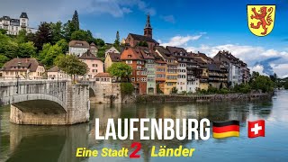 Diese Stadt ist in ZWEI Ländern 🇩🇪🇨🇭  Laufenburg [upl. by Vanderhoek]