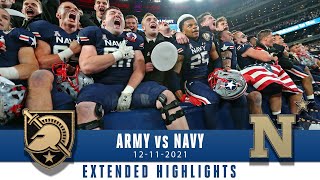 Army Black Knights vs Navy Midshipmen  Extended Highlights  CBS Sports HQ [upl. by Orling]