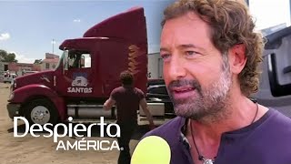 Así se prepara Gabriel Soto para convertirse en trailero en Los Caminos del Amor  DA [upl. by Norm713]