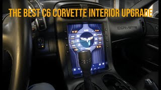 The Best C6 Corvette Interior Upgrade Money Can Buy The MaxDin 108quot Screen Android Head Unit [upl. by Ahsilahk]