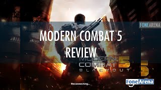 Modern Combat 5 Review [upl. by Anirehtac]