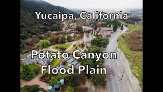 My Yucaipa Potato Canyon Flood Plain Yucaipa California January 2023 [upl. by Asselim]