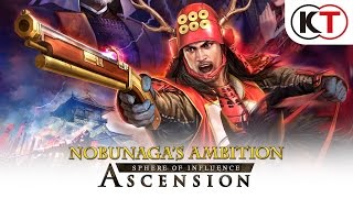 NOBUNAGAS AMBITION SPHERE OF INFLUENCE  ASCENSION  LAUNCH TRAILER [upl. by Vachil]