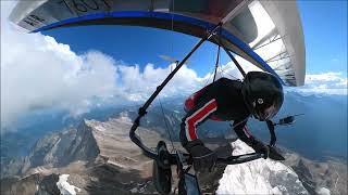 Hanggliding Fiesch Switzerland the most beautiful flight in 2023 becomes the saddest day [upl. by Iamhaj]