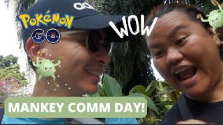 302  POKÉMON GO  MANKEY COMM DAY [upl. by Whitehurst]