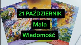 21 PAŹDZIERNIK💥 Mała WIADOMOŚĆ [upl. by Barabbas]