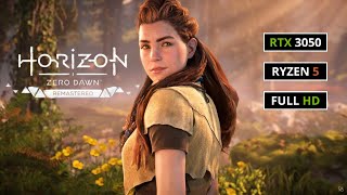 HORIZON ZERO DAWN REMASTERED  RTX 3050 RYZEN 5 7535HS 8GB DE RAM [upl. by Saduj]