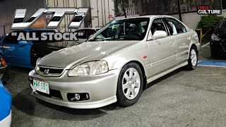 2000 Honda Civic VTI quotSIR Bodyquot ALL STOCK  Otoculture [upl. by Aken]