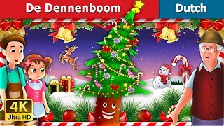 De Dennenboom  Fir Tree in Dutch  4K UHD  Dutch Fairy Tales [upl. by Savick]