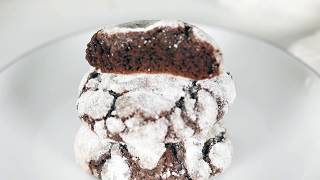 Chocolate Crinkle Cookies Recipe [upl. by Autrey]