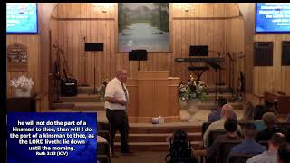 Enon Baptist Church 5122024 Sunday Morning Bro Ike Murphey [upl. by Oderf]