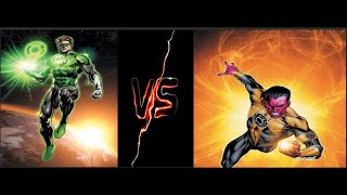 Green Lantern vs Sinestro in Injustice Gods Among Us [upl. by Suillenroc]