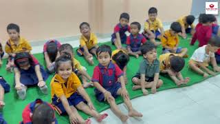 Yoga For Kids  Yoga Hi Jeevan Ka Adhar Hai  Bachpan Liluah [upl. by Larimor]