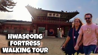 WALKING TOUR  HWASEONG FORTRESS IN SUWON WITH KDRAMA EPIC HISTORY VIBES [upl. by Oidacra]