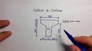 Calculo do Centroide [upl. by Ataga355]