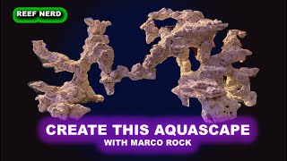 How to Aquascape with Marco Rock  Guide to build an amazing negative space rock structure [upl. by Wilt]