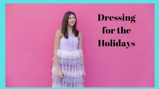 Holiday Fashion Lookbook with some special guests [upl. by Edvard222]