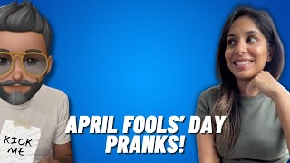 FOOLISH Pranks on TRID  Sheena Melwani  April Fools Day [upl. by Ezarras]