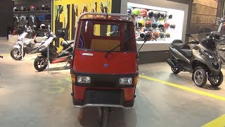 Piaggio Ape Cross Country 2017 Exterior and Interior [upl. by Shifra6]