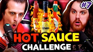 Rick amp Morty Hot Ones Challenge – Sorta Stupid Podcast 7 [upl. by Ahsenod]