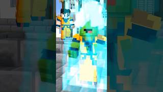 Awakening💪  MAIZEN Minecraft Animation shorts Mikey JJ DragonBall [upl. by Nellda127]