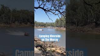 Getting ready for the Southern 80 Ski Race in Victoria Camping on the Murray River speedboat race [upl. by Munroe976]