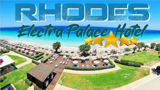 Rhodes Greece  Ialyssos  Electra Palace Hotel [upl. by Daberath]