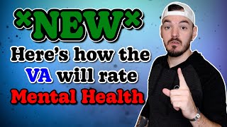 NEW VA Rating For Mental Health Based On The Changes To VA Disability [upl. by Llerral56]