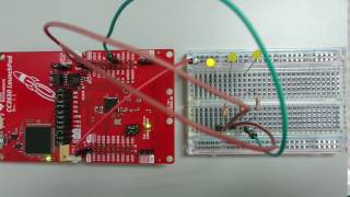 CC2650 GPIO LED Project Empty [upl. by Aonian]