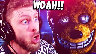 FNAF MOVIE SONG quotBEHIND THE MASKquot BY DAWKO amp APANGRYPIGGY REACTION [upl. by Guss]