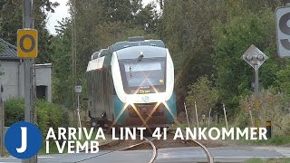 Arriva Lint 41 ankommer i Vemb [upl. by Graaf]