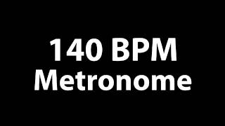 140BPM Metronome Beat  MP3 Metronome [upl. by Milinda]