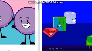 It Burns Mashup bfdi vs nonexistent living [upl. by Zweig]