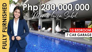 Php 200 MILLION MARIA LUISA 4LEVEL HOUSE [upl. by Nedarb]