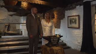 Famous Blacksmith Shop elopement wedding venue in Original wedding room [upl. by Roseanna259]