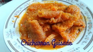 Como hacer chicharron en salsa roja mas rico imposible [upl. by Yreva]