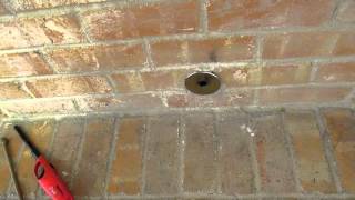 Fireplace gas valve leaking found by Dallas Home Inspector Greg House [upl. by Hayikaz]