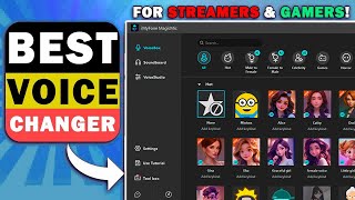 BEST RealTime Voice Changer for YOUTUBERS amp STREAMERS on PC 2024✅ [upl. by Onoitna610]