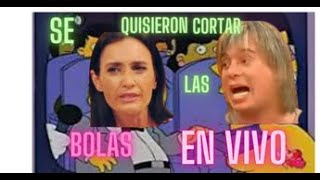 Momentos incomodos de famosos en la TV argentina en vivo [upl. by Cyrill537]