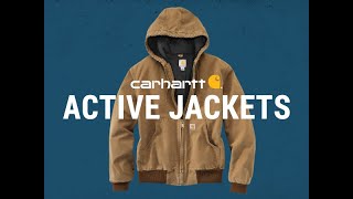 Product Spotlight Carhartt Active Jackets [upl. by Andee]