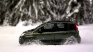 Fiat Panda 4x4  Test Drive montagna [upl. by Yatzeck]