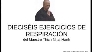 16 ejercicios respiratorios del Maestro Thich Nhat Hanh [upl. by Asial]