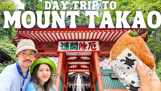 Day Trip to Mount Takao 🇯🇵 Tokyos Best Day Trip Tokyo Mountain Town Mt Takao Japan Travel 2024 [upl. by Boynton]