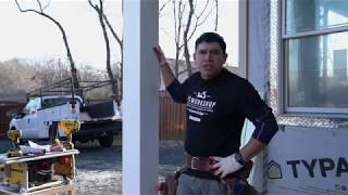 PVC Trim Column Wraps  Versatex Versawrap with David Parraguirre The Mexican Carpenter [upl. by Sieracki]