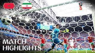 Morocco v IR Iran  2018 FIFA World Cup  Match Highlights [upl. by Jenness]