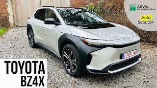 ESSAI  Toyota bZ4X  une semaine au volant de la première Toyota 100 électrique [upl. by Ventre]